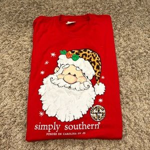 Christmas simple southern long sleeve